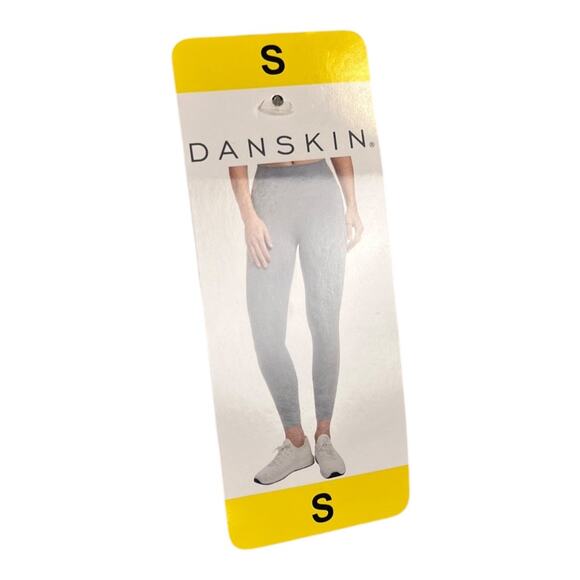 Danskin High Rise Brushed Legging New NWT S Small Athletic Athleisure Blue Ankle - Picture 2 of 6